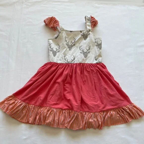 Adelaide Original Deer Dress size 4T - Picture 6 of 7